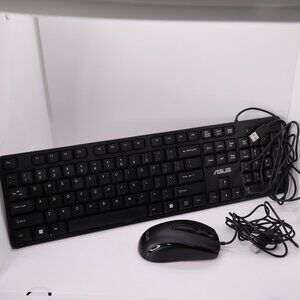 Asus wired keyboard and mouse used